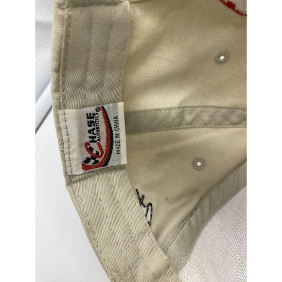 Rusty Wallace 2 Miller Lite Nascar Baseball Hat Cap Strapback Tan Beige Khaki - Picture 9 of 14